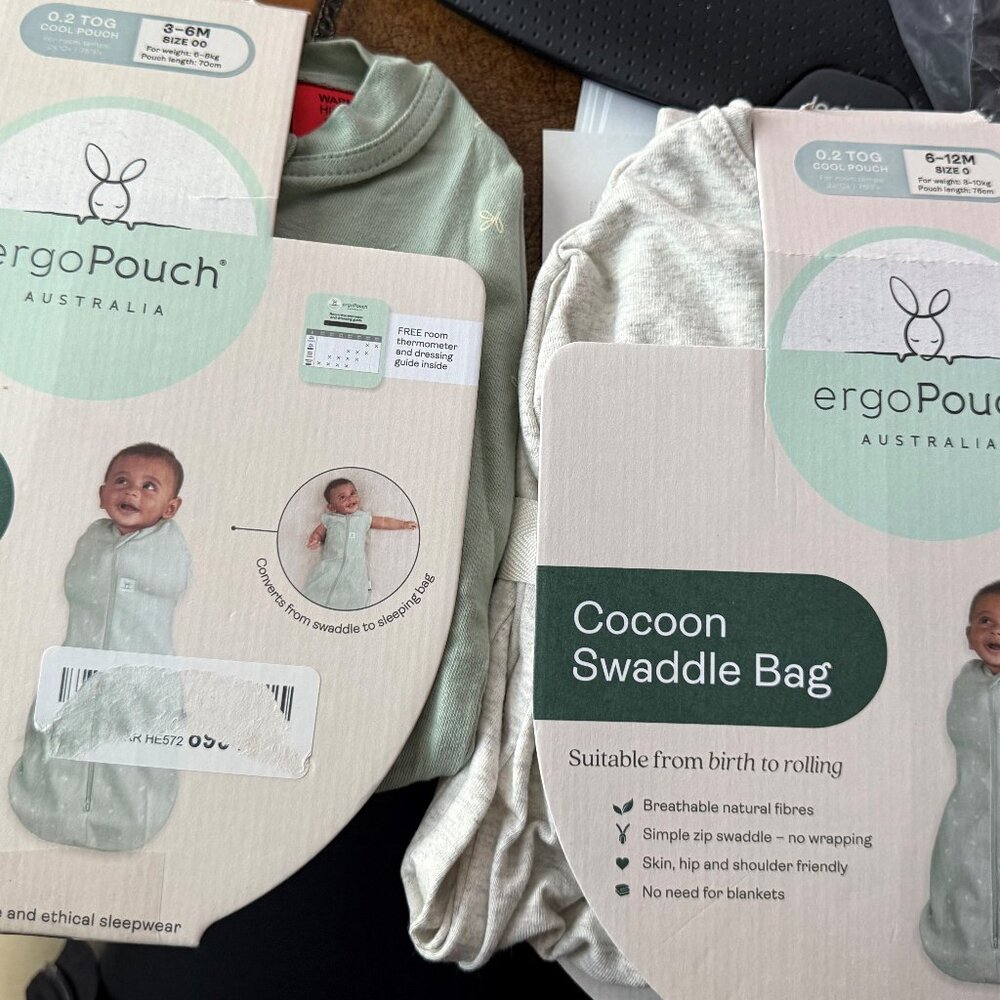 organic cotton baby swaddles bundle